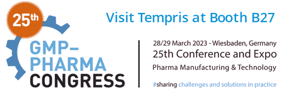25th GMP-PharmaCongress 2023 - Visit Tempris at Booth B27
