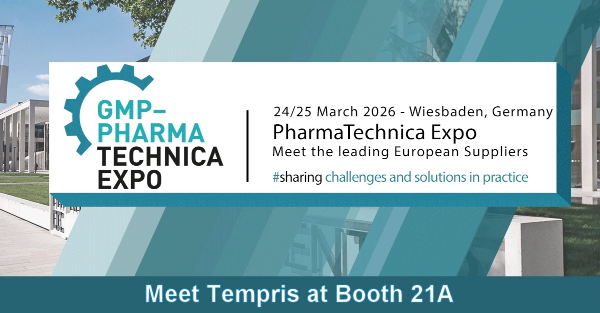 GMP PharmaTechnica 2026 - Meet Tempris at Booth A21